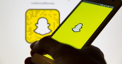 Snapchat stock photo