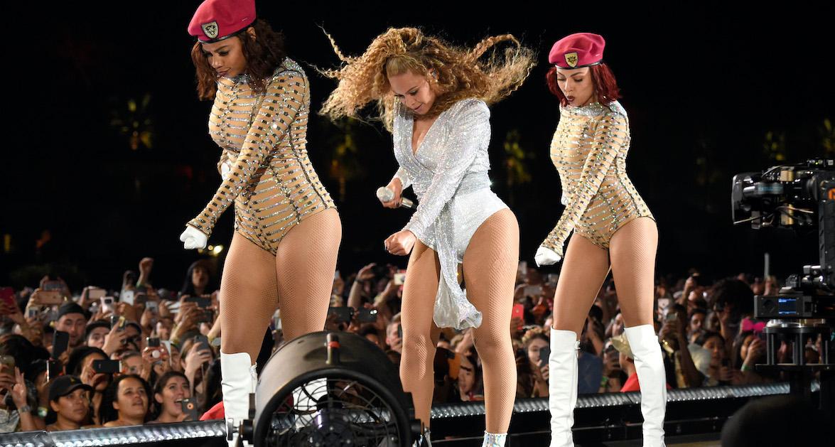 beyonce and dancers