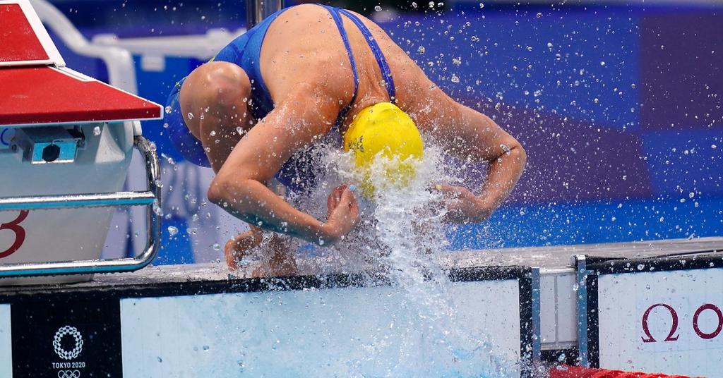 Why Do Swimmers Slap Themselves Before Swimming? Explainer