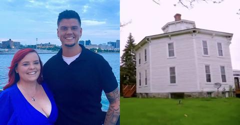 Catelynn and Tyler Baltierra and their old "octagon house"