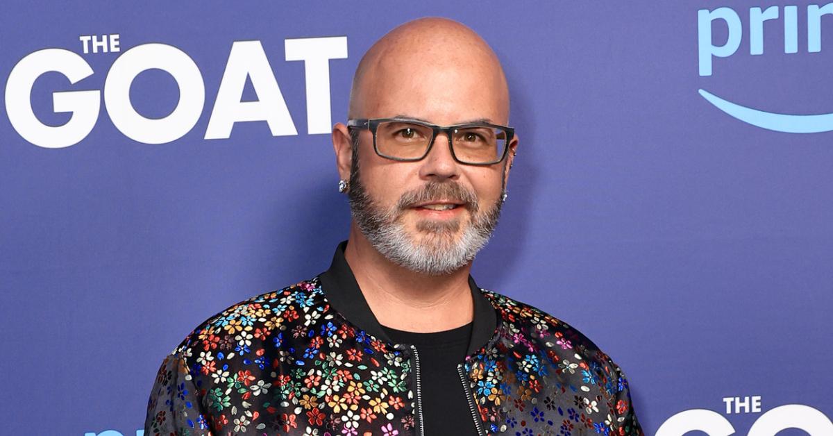 Jason Smith poses on the red carpet at 'The GOAT' Los Angeles Tastemaker Event on April 30, 2024, in West Hollywood.