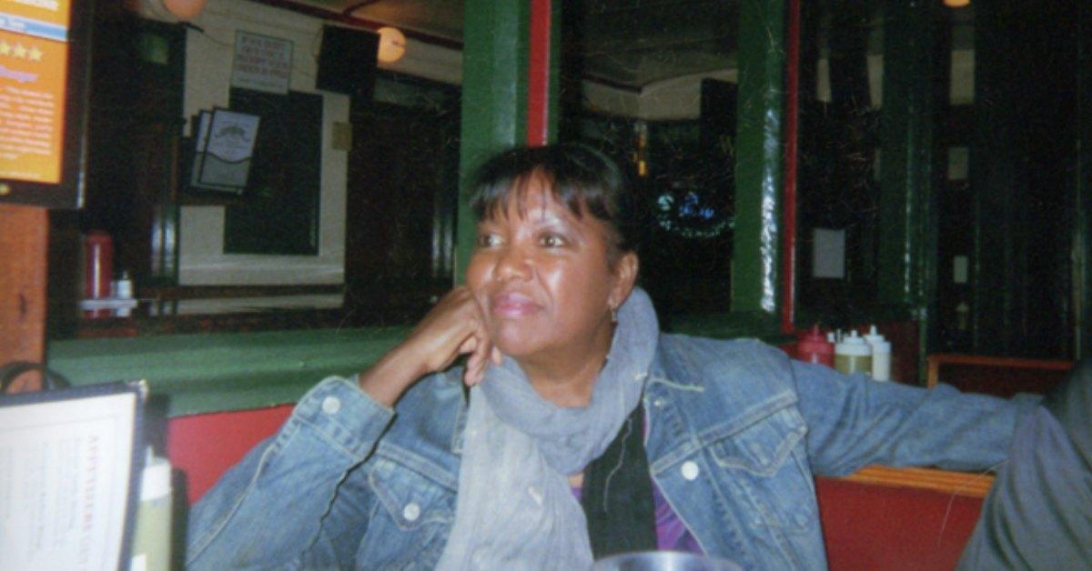 Phyllis Gilliam at a restaurant.