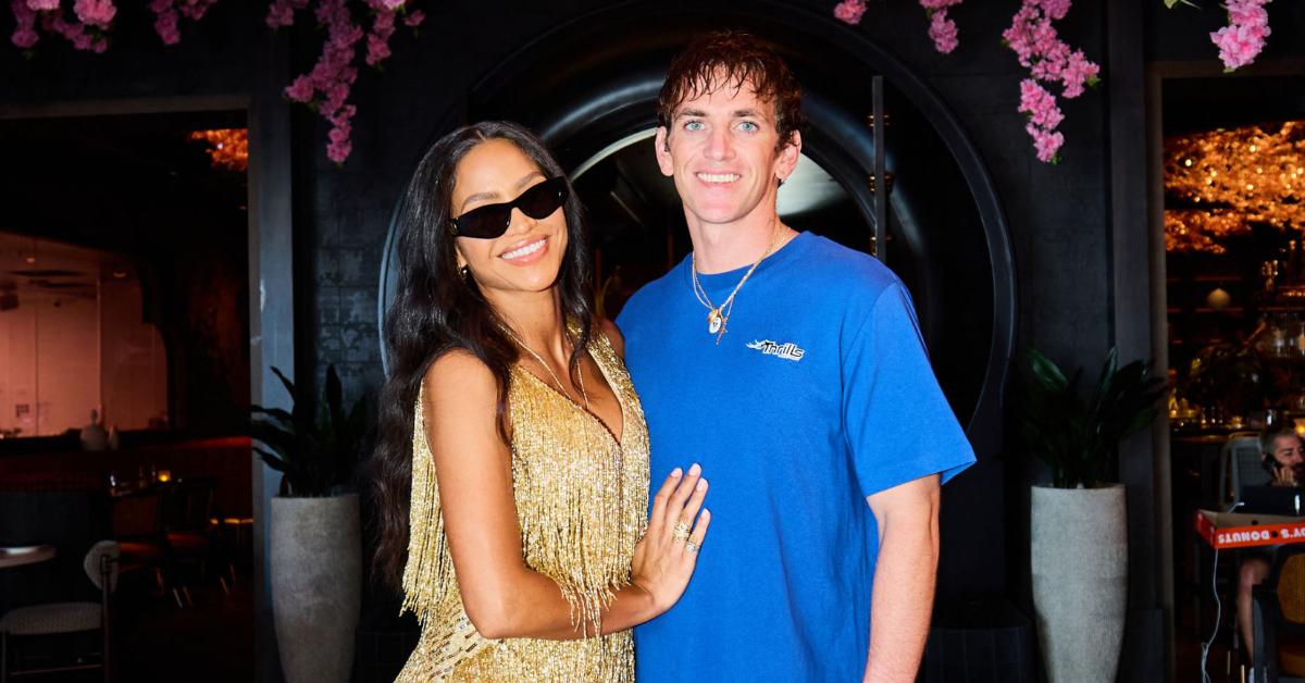 Cassie Ventura and Alex Fine in Las Vegas in August 2022.