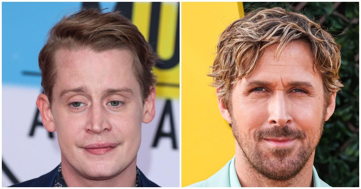 (l-r): Macaulay Culkin and Ryan Gosling