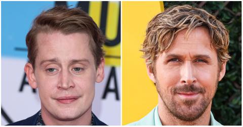 (l-r): Macaulay Culkin and Ryan Gosling