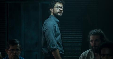 the professor in Money Heist