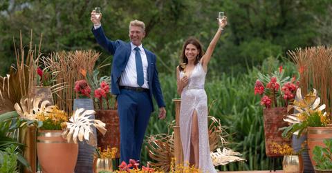 Gerry and Theresa in The Golden Bachelor finale