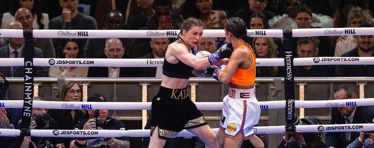 Katie Taylor and Amanda Serrano