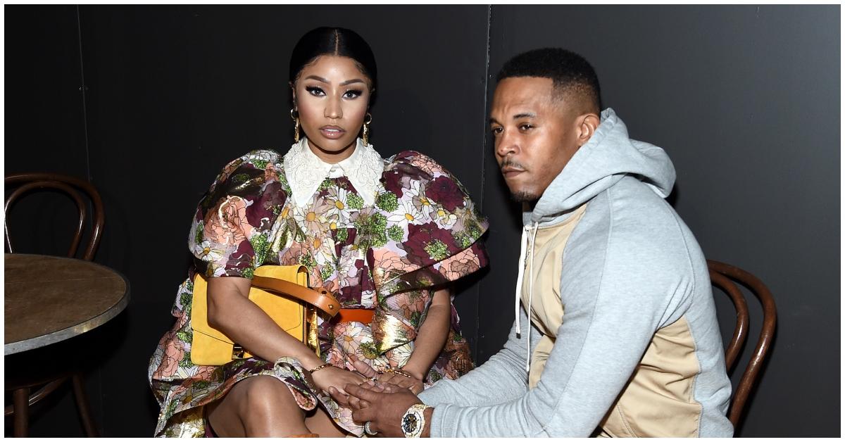 (l-r): Nicki Minaj and Kenneth Petty