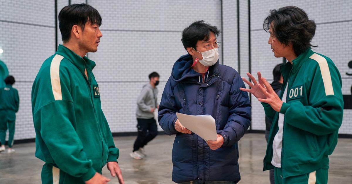 Park Hae Soo, Hwang Dong-hyuk, and Lee Jung-jae