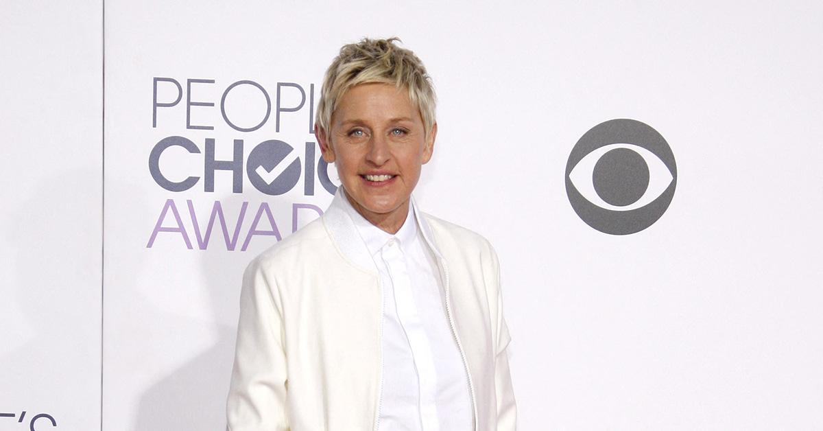 Ellen Degeneres at the People's Choice Awards. 