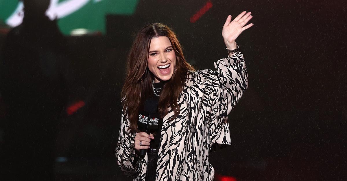 Sophia Bush at the 2023 Global Citizen concert. 