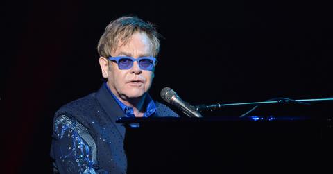 Sir Elton John performs during Fashion Cares: A Night Of Glitter & Light Featuring Elton John at Sony Centre For Performing Arts on Sept. 9, 2012