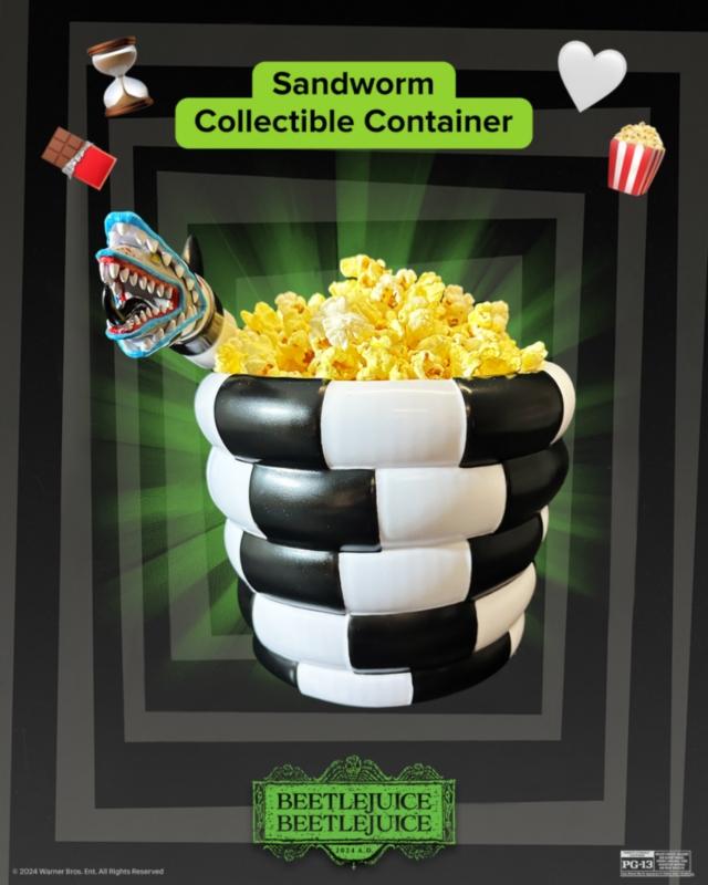 Regal's Beetlejuice Beetlejuice popcorn bucket