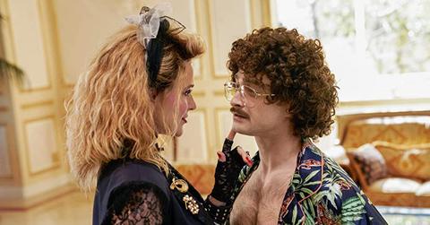 Evan Rachel Wood and Daniel Radcliffe in 'WEIRD'