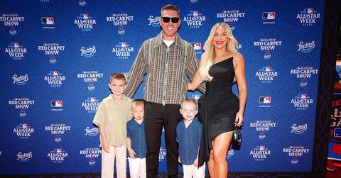Freddie Freeman with his family at the 2024 All-Star Weekend.