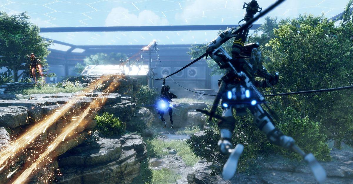 Titanfall 2 Player Zipline