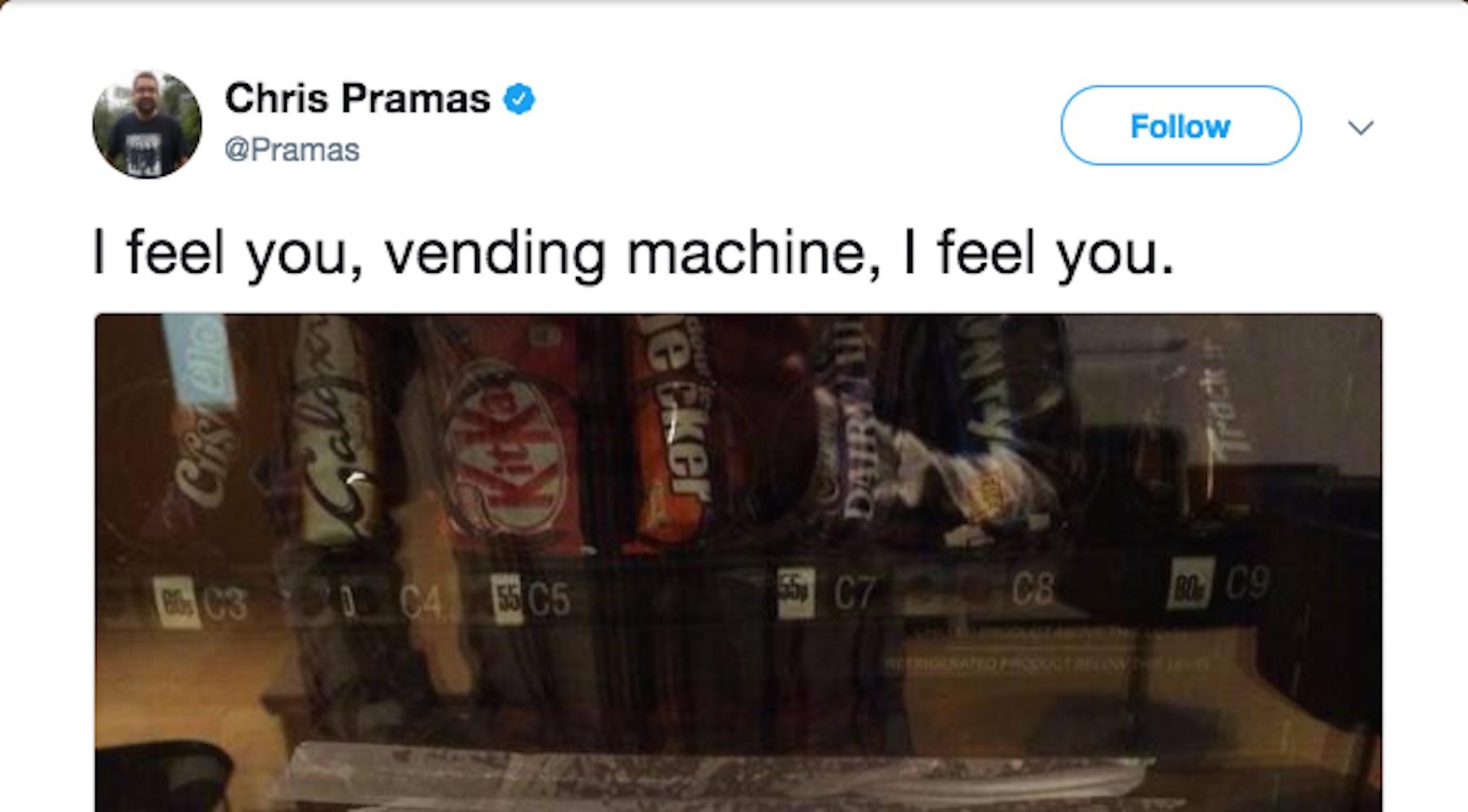 Sad Sign Spotted On Broken Vending Machine Is Surprisingly Relatable To