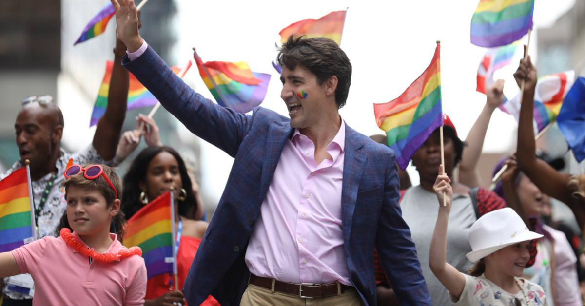 Justin Trudeau pride