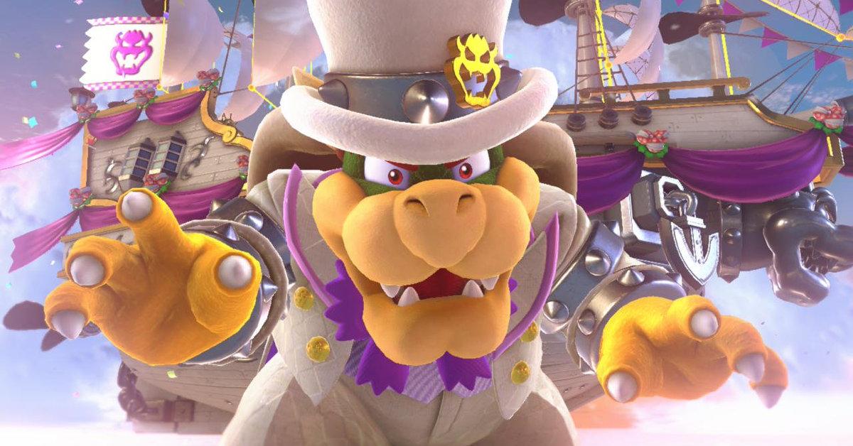 Super Mario Odyssey Players Are Taking Note Of Bowsers Inspired Wedding 7026