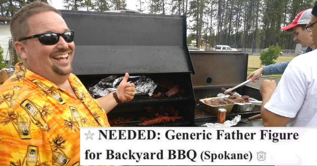 Craigslist Ad Asking for a "BBQ Dad" for Their Cookout Us Going Viral