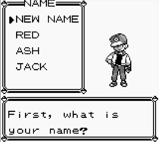 pokemon black and white trainers names