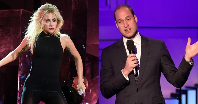 Lady Gaga and Prince William