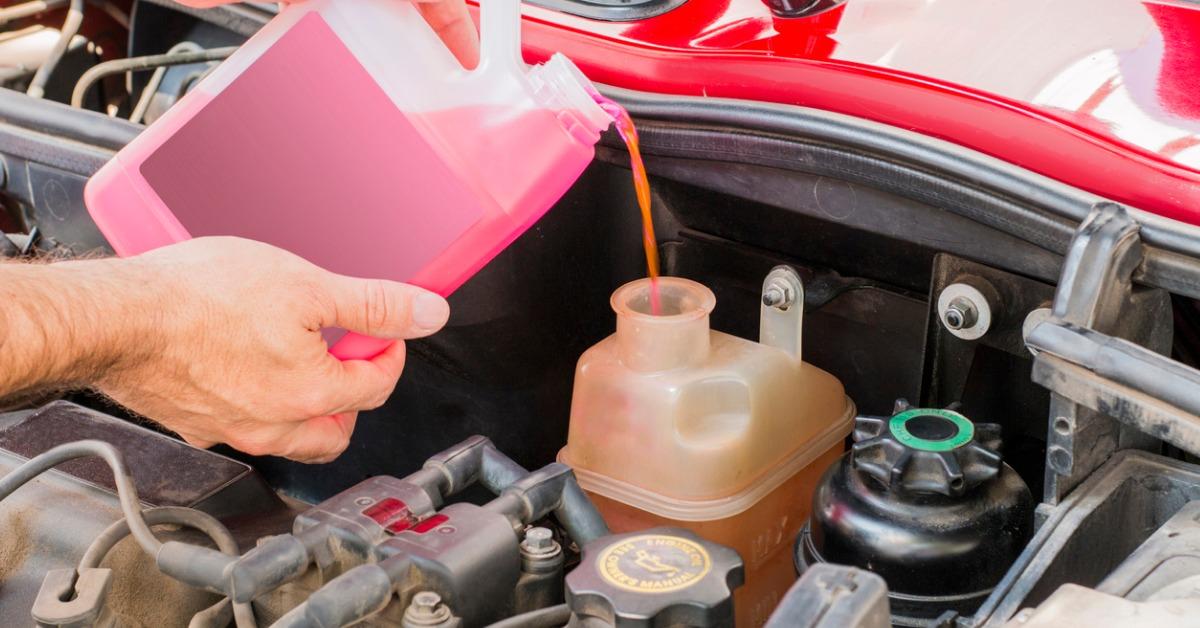 car coolant picture id