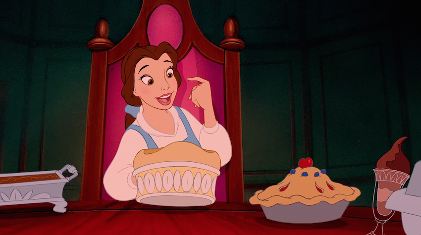 belle princess cake