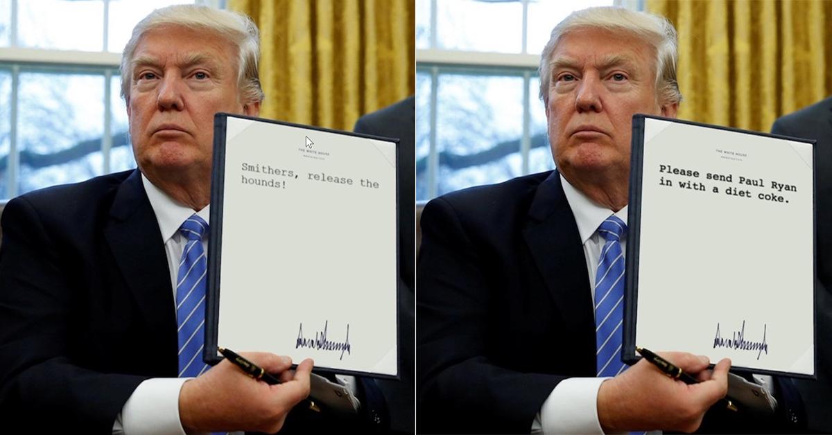 list of executive orders by trump