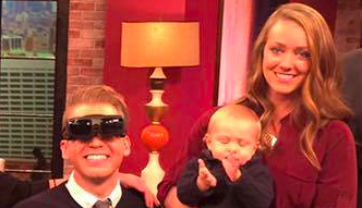 Blind Man Sees His Wife and Son for the First Time