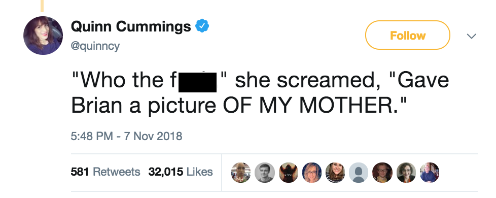 quinn cummings mother