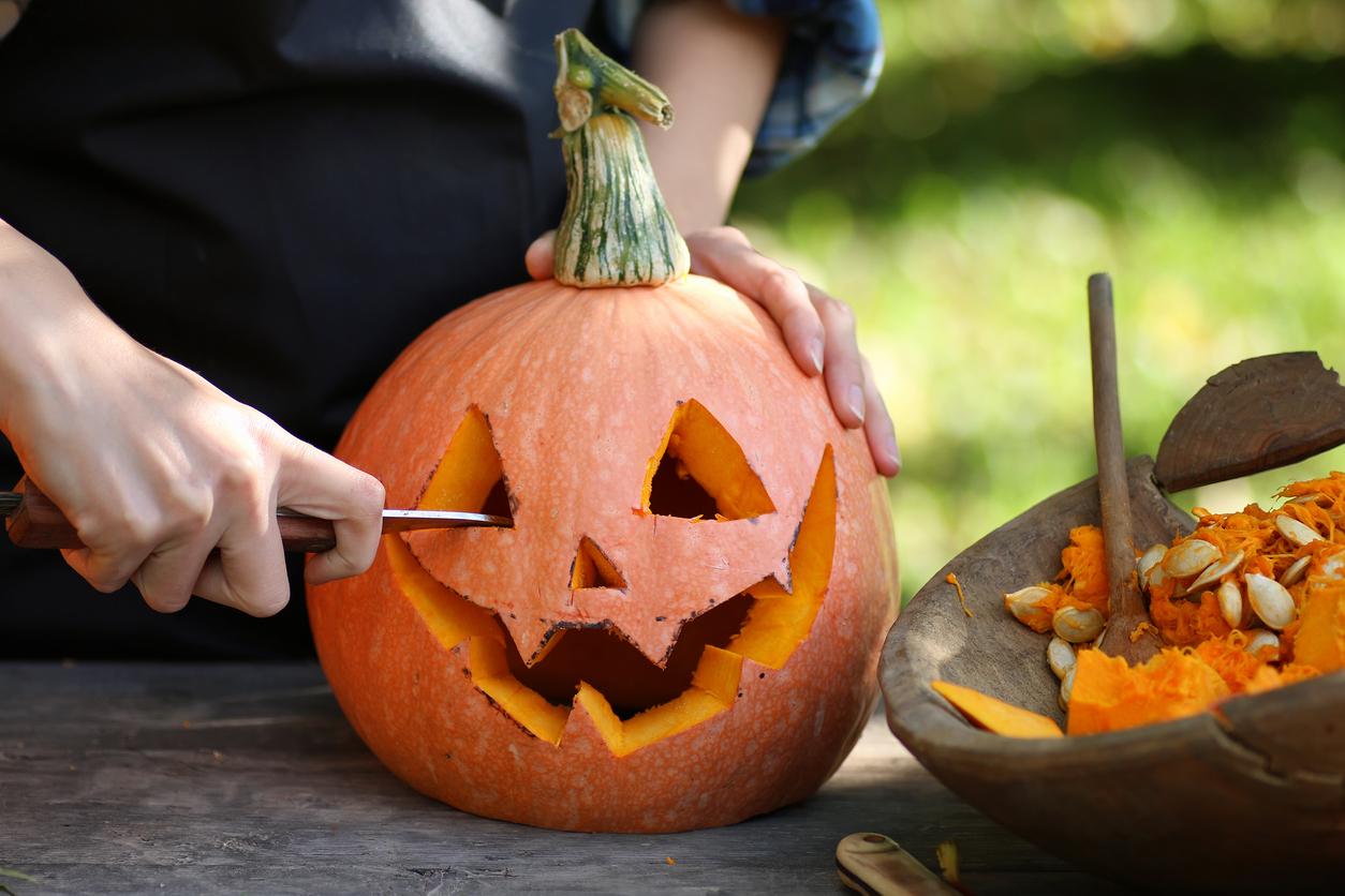 Pumpkin Seeds From Carving