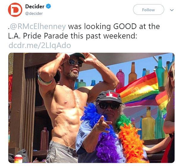 rob mcelhenney pride