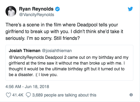 ryan reynolds twitter