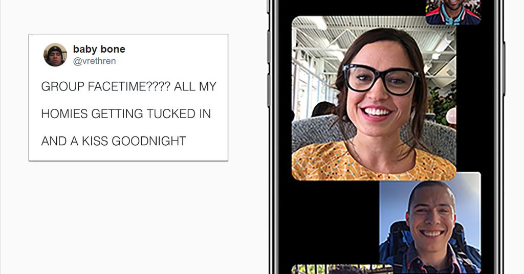 Apple Announces Group FaceTime for 32 and Twitter Freaked Out