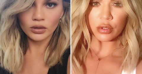 Chrissy Teigen and Khloe Kardashian