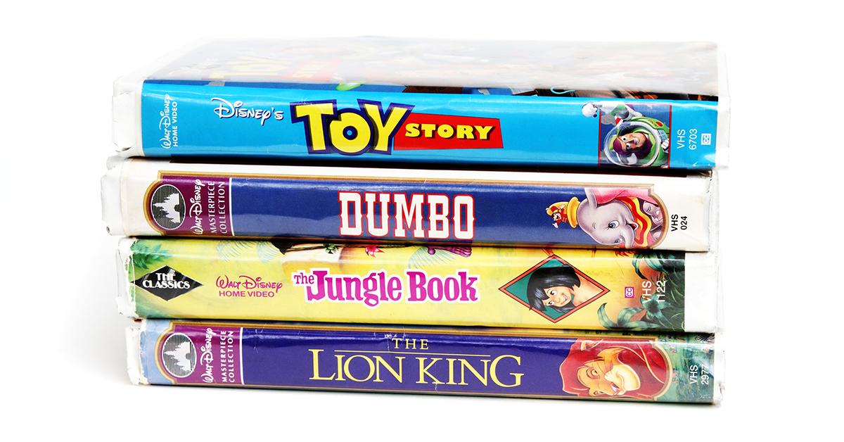 disney vhs tapes