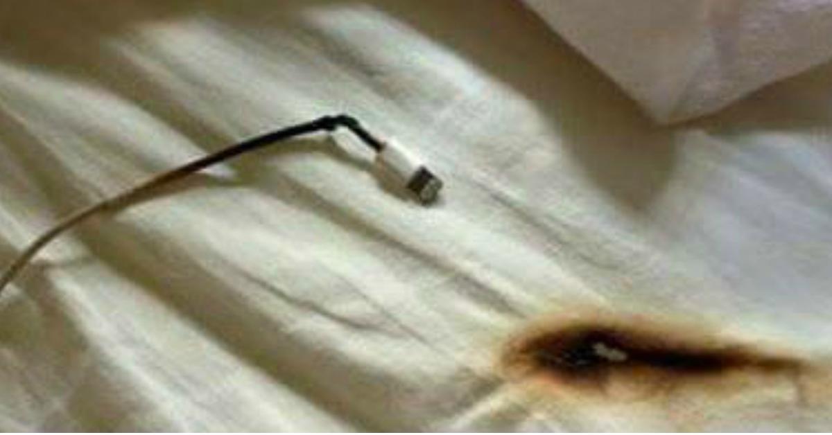 This Is Why You Never Charge Your Phone in Bed
