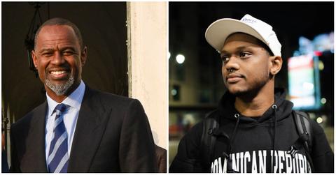 (l-r): Brian McKnight and Niko McKnight