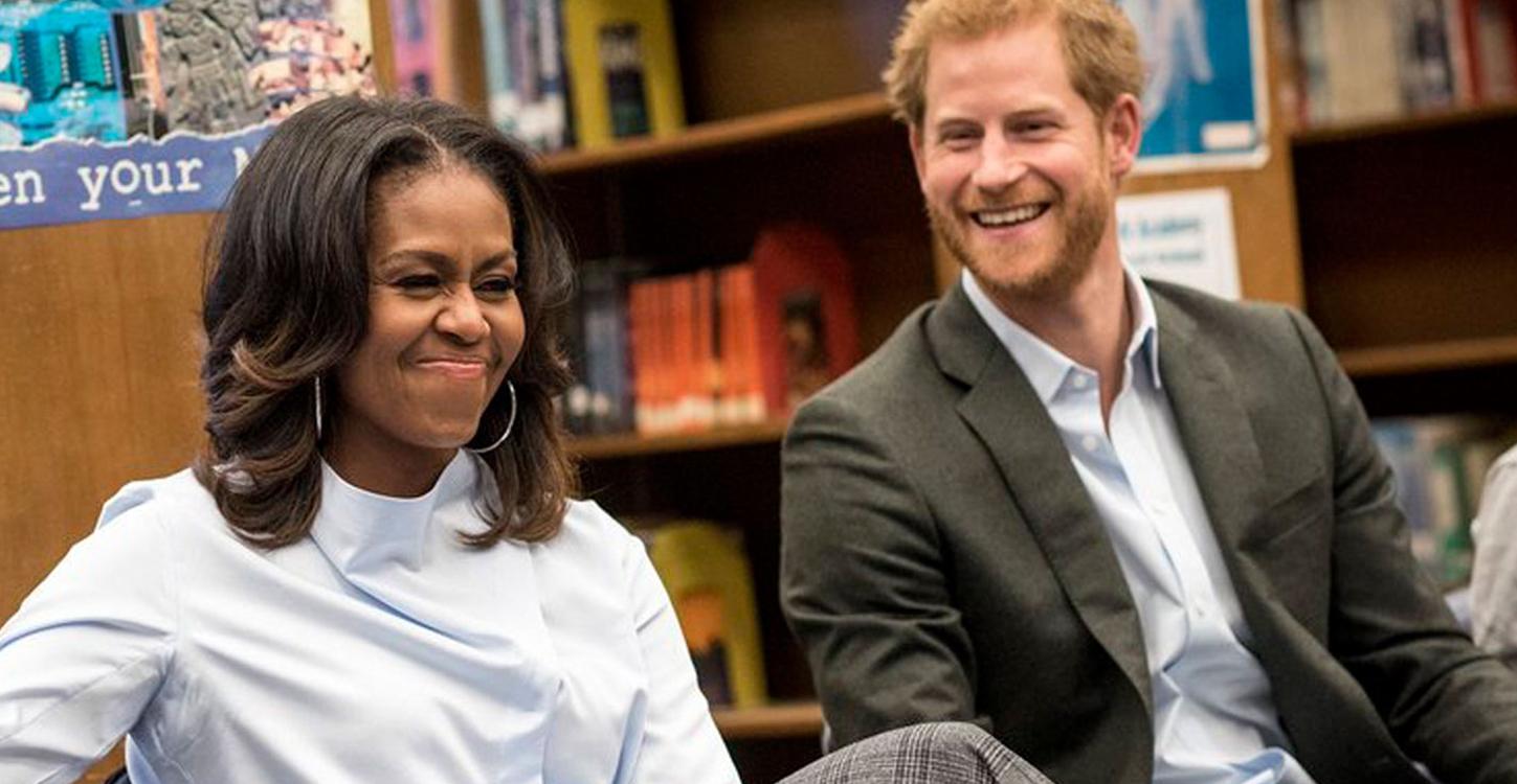 Michelle Obama and Prince Harry