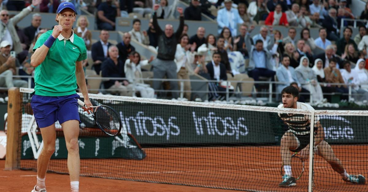Jannik Sinner at Wimbledon 2025