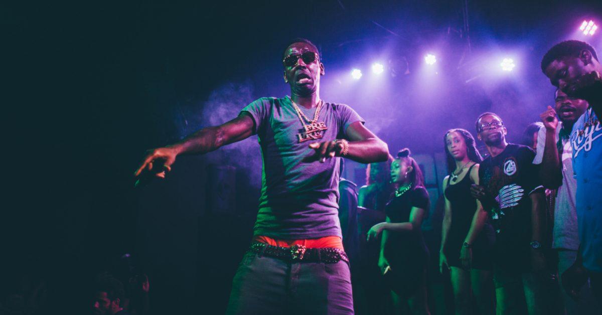 Young Dolph performing.