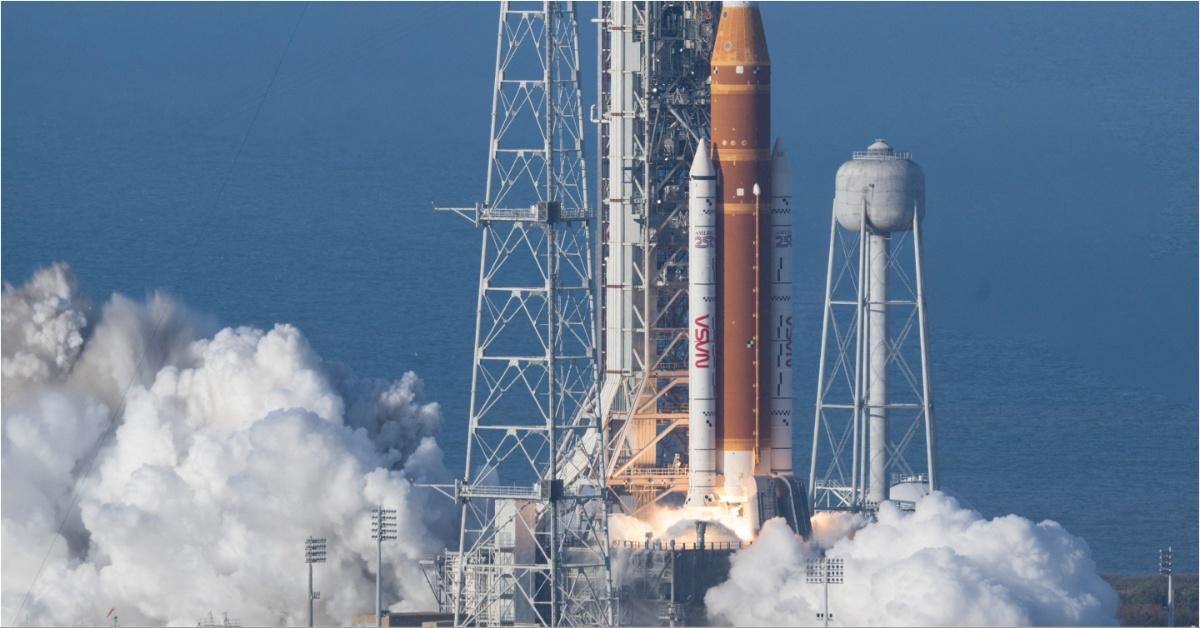 The launch of Artemis II