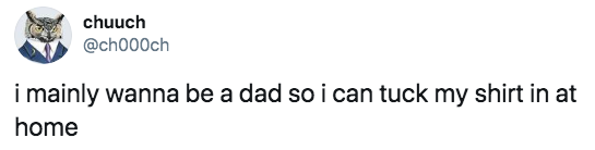 dad tweets