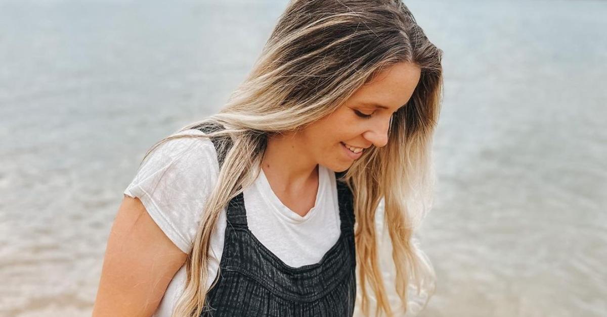 Jill Duggar on the beach