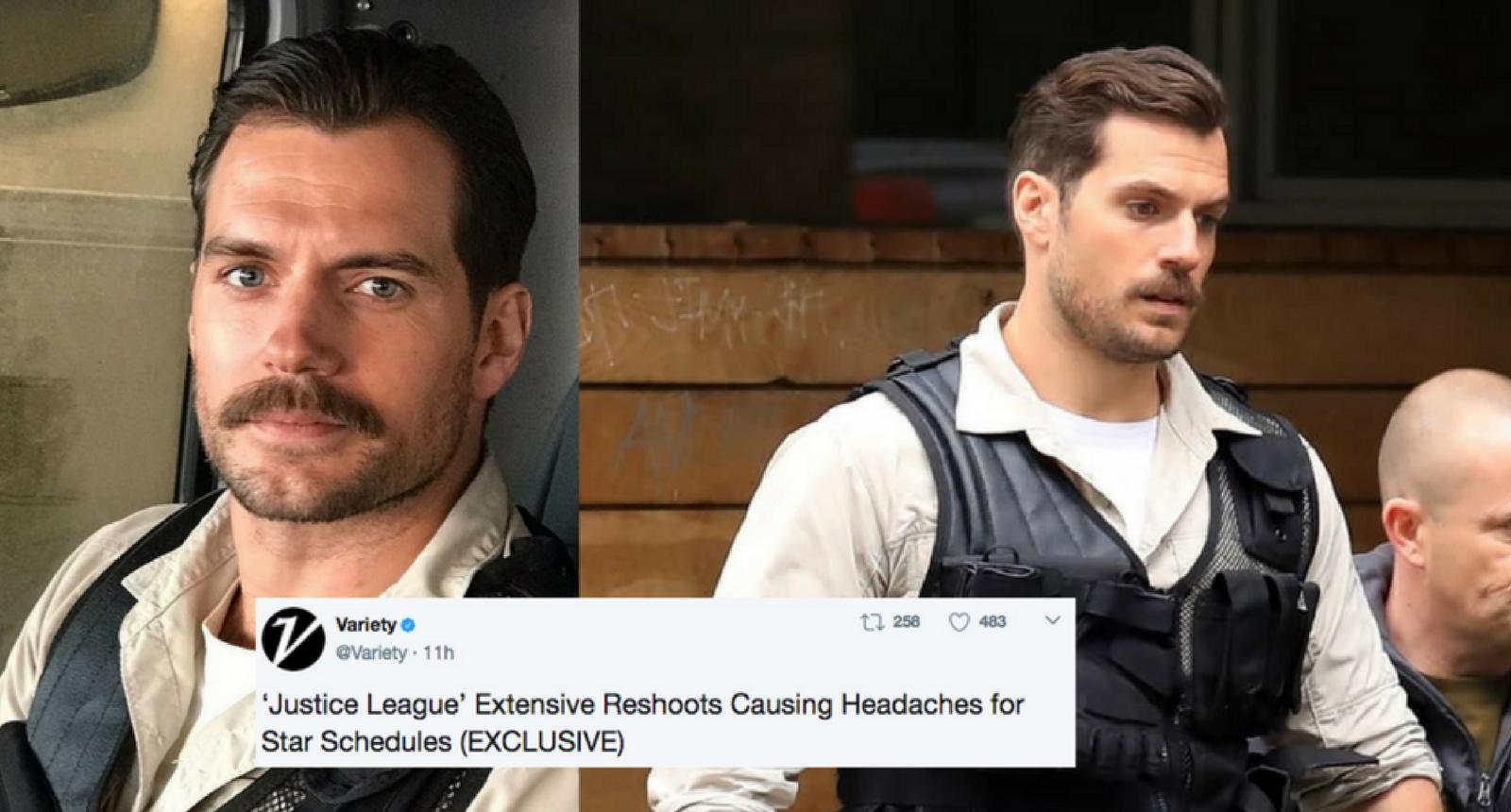 Henry Cavill Mustache Ryan Reynolds Parodies Bad Cgi Removal Of Henry Cavill S Mustache For 