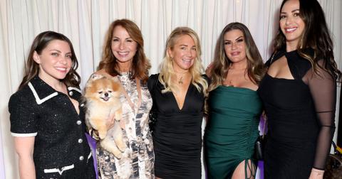 Ally Shapiro, Jill Zarin, a guest, Brittany Cartwright and Kristen Doute at 'The GOAT' premiere party
