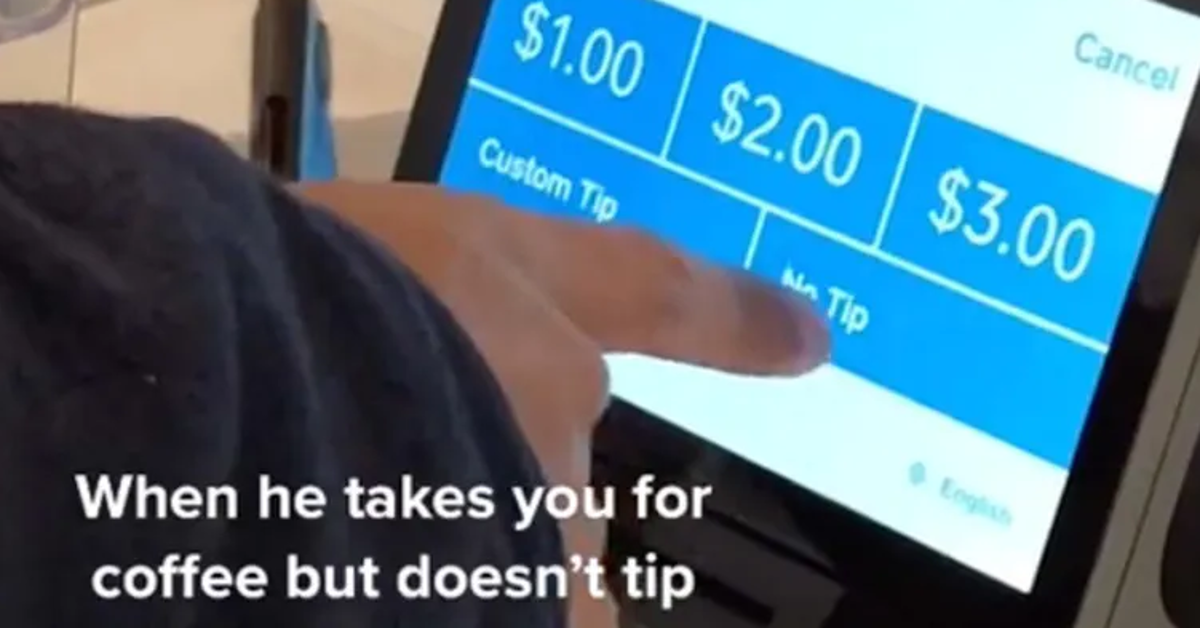 TikTok Coffee No Tip Date