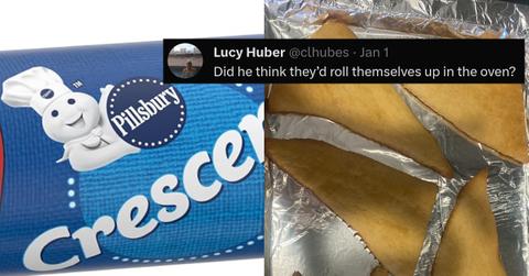 Husband Hilariously Botches Pillsbury Crescent Rolls